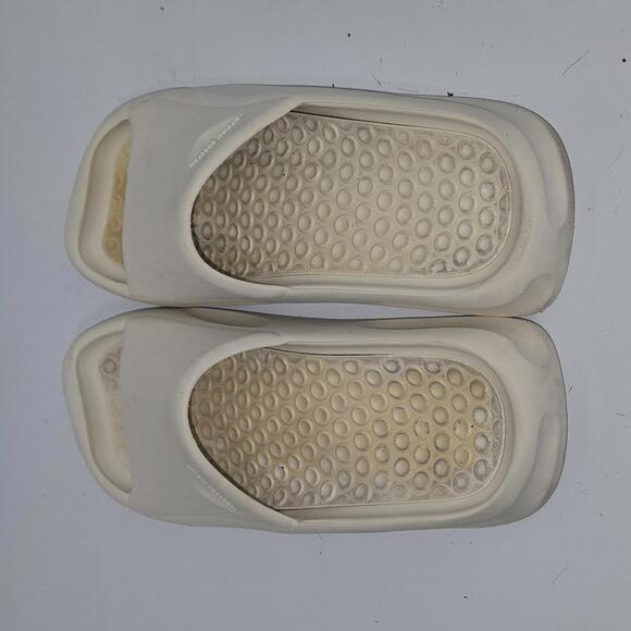 032 Heron Preston Eco Molded slider White Sandals Size 40 Italy Size 10 in Usa - Picture 3 of 9